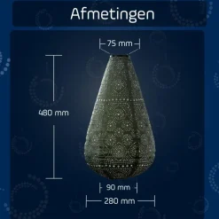 Lumiz Lampion op zonne energie - Solar tuinverlichting - Drop Set - 3 stuks