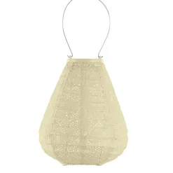 Lumiz Lampion op zonne energie - Solar tuinverlichting - Gele Set - 3 stuks