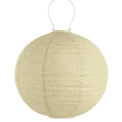 Lumiz Lampion op zonne energie - Solar tuinverlichting - Gele Set - 3 stuks