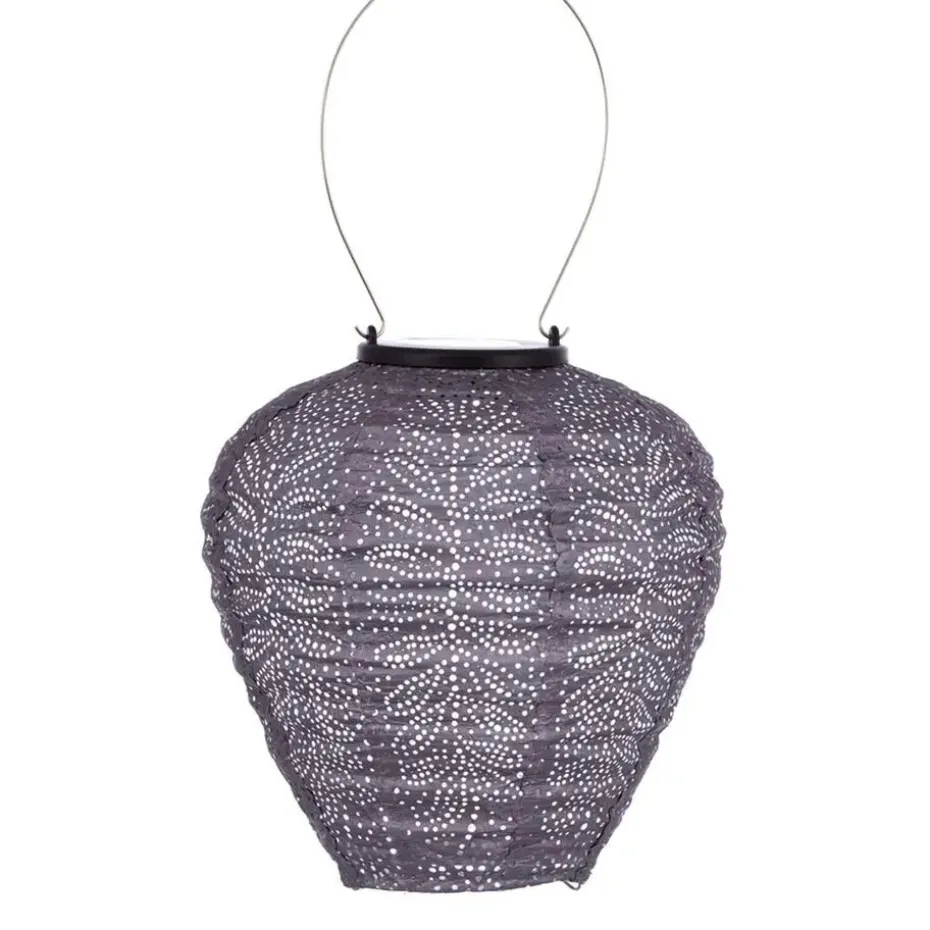 LUMIZ Solar Lampion Folia Balloon - 20 cm - Lichtpaars