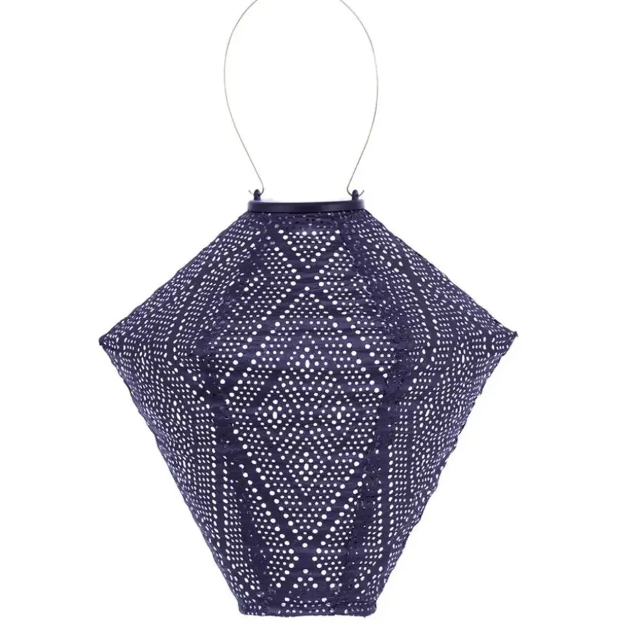 LUMIZ Solar Lampion Ikat Diamond - 28 cm - Future Dusk