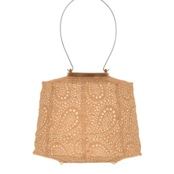 LUMIZ Solar Lampion Paisley Lamp - 20 cm - Abrikoos