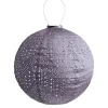 LUMIZ Solar Lampion Verso Rond - 40 cm - Paars