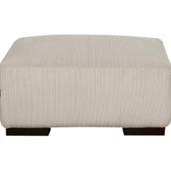 LUNGO - Ottomaan - Beige - Corduroy