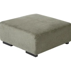 LUNGO - Ottomaan - Groen - Corduroy