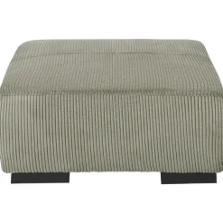 LUNGO - Ottomaan - Groen - Corduroy