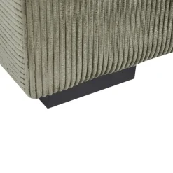 LUNGO - Ottomaan - Groen - Corduroy