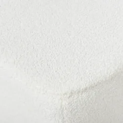 LUNGO - Ottomaan - Wit - Bouclé