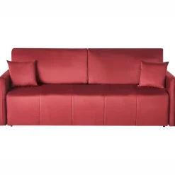 LUVOS - Driezitsbank - Bordeauxrood - Fluweel