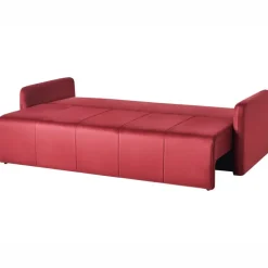 LUVOS - Driezitsbank - Bordeauxrood - Fluweel