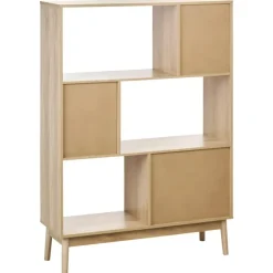 LYNWOOD - Boekenkast - Lichthout - MDF