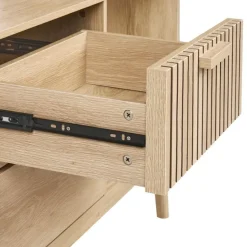 LYNWOOD - Boekenkast - Lichthout - MDF