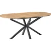 MACQUARIE - Eettafel uitschuifbaar - Bruin - 140/180 x 90 cm - MDF
