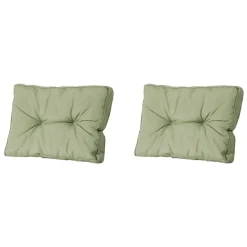 Madison - Florance Rugkussen Panama sage - Ca. 43x60 cm - Set van 2