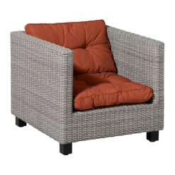 Madison - Florance Rugkussen Panama terra - Ca. 43x60 cm - Set van 2