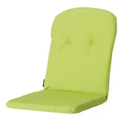 Madison - Kuipstoelkussen Hoge Rug Panama lime - Ca. 96x45 cm - Set van 4
