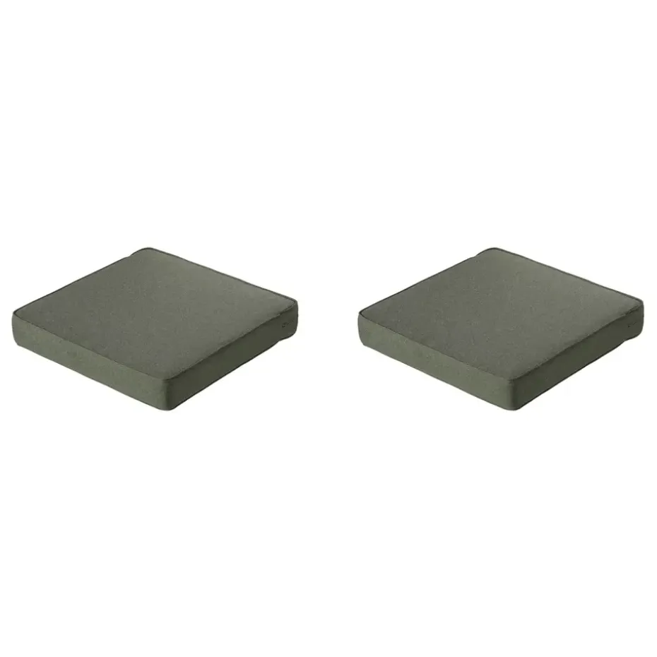 Madison - Lounge Profi-Line Kussen Manchester green - 60x60 cm - Set van 2