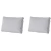 Madison - Lounge Profi-Line Manchester light grey - Ca. 40x60 cm - Set van 2