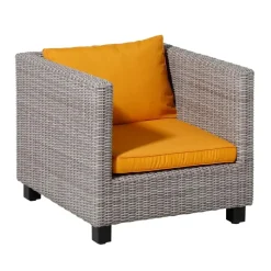 Madison - Lounge Profi-Line Zitkussen Panama golden glow - 60x60 cm - Set van 2