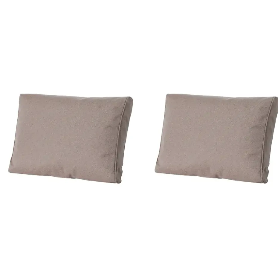 Madison - Lounge Profi-Line Manchester taupe - Ca. 43x73 cm - Set van 2