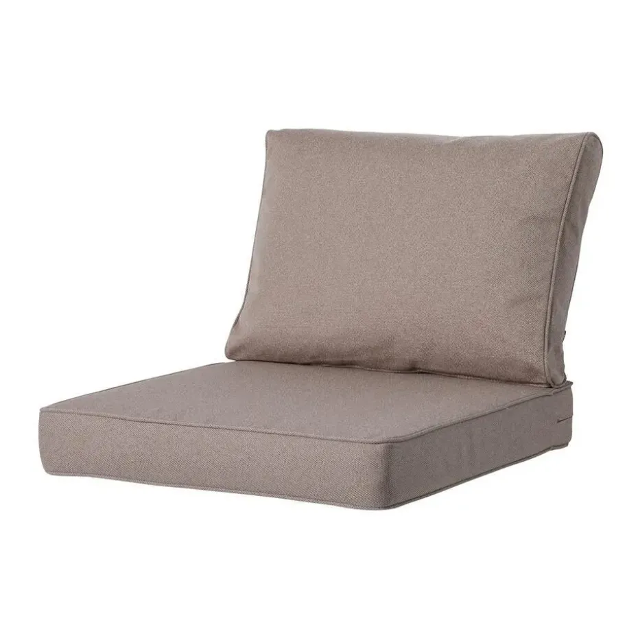 Madison - Lounge Profi-Line Manchester taupe - Ca. 43x73 cm - Set van 2