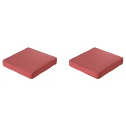 Madison - Lounge Profi-Line Zitkussen Manchester red - Ca. 73x73 cm - Set van 2