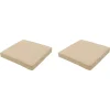 Madison - Lounge Profi-Line Zitkussen Beige - Ca. 60x60 cm - Set van 2