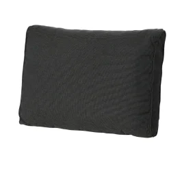 Madison - Lounge Rugkussen Rib black - Ca. 43x73 cm - Set van 2