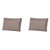 Madison - Lounge Rugkussen Panama taupe - Ca. 40x60 cm - Set van 2
