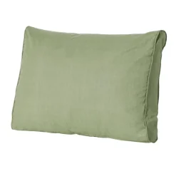 Madison - Lounge Rugkussen Basic green - Ca. 40x60 cm - Set van 2