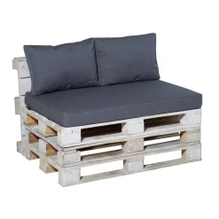 Madison - Lounge Zitkussen Manchester denim grey - Ca. 120x80 cm