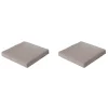Madison - Lounge Zitkussen Basic taupe - Ca. 73x73 cm - Set van 2