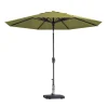 Madison - Parasol Paros II Round Sage Green - 300cm - Groen