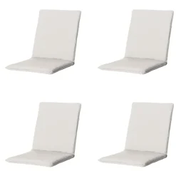 Madison - Stapelstoelkussen Napels sand - Ca. 97x49 cm - Set van 4