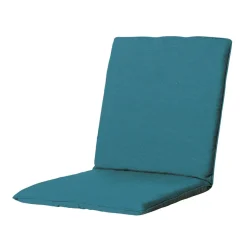 Madison - Stapelstoelkussen Panama sea blue - Ca. 97x49 cm - Set van 4