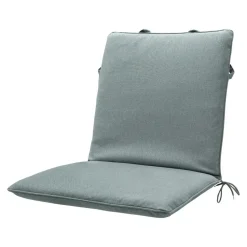 Madison - Stapelstoelkussen Silver canvas eco+ - Ca. 97x49 cm - Set van 4