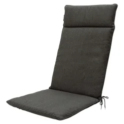 Madison - Tuinkussen Dark grey canvas eco+ - Ca. 120x50 cm - Set van 4