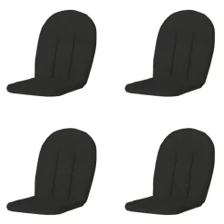 Madison - Tuinkussen Kettler Comfort Rib black - Ca. 105x52 cm - Set van 4