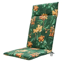 Madison - Tuinstoelkussen Hoge Rug Lua green - Ca. 120x50 cm - Set van 4