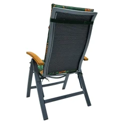 Madison - Tuinstoelkussen Hoge Rug Lua green - Ca. 120x50 cm - Set van 4