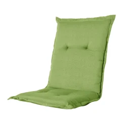 Madison - Tuinstoelkussen Lage Rug Rib lime - Ca. 105x50 cm - Set van 4