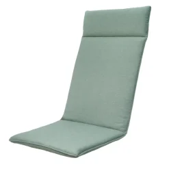 Madison - Tuinstoelkussen Hoge Rug Napels kaki - Ca. 120x50 cm - Set van 4