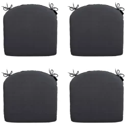 Madison - Zitkussen Basic black - Ca. 46x48 cm - Set van 4