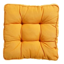 Madison - Zitkussen Florance Panama golden glow - Ca. 47x47 cm - Set van 4