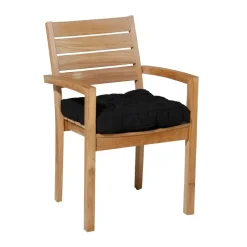 Madison - Zitkussen Florance Panama black - Ca. 47x47 cm - Set van 4