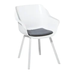 Madison - Zitkussen Manchester denim grey - Ca. 40x40 cm - Set van 4