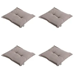 Madison - Zitkussen Panama jute - Ca. 50x50 cm - Set van 4