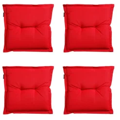 Madison - Zitkussen Panama red - Ca. 50x50 cm - Set van 4