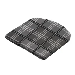 Madison - Zitkussen Patchy grey - Ca. 46x48 cm - Set van 4