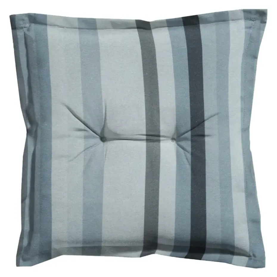 Madison - Zitkussen Righe grey - Ca. 50x50 cm - Set van 4